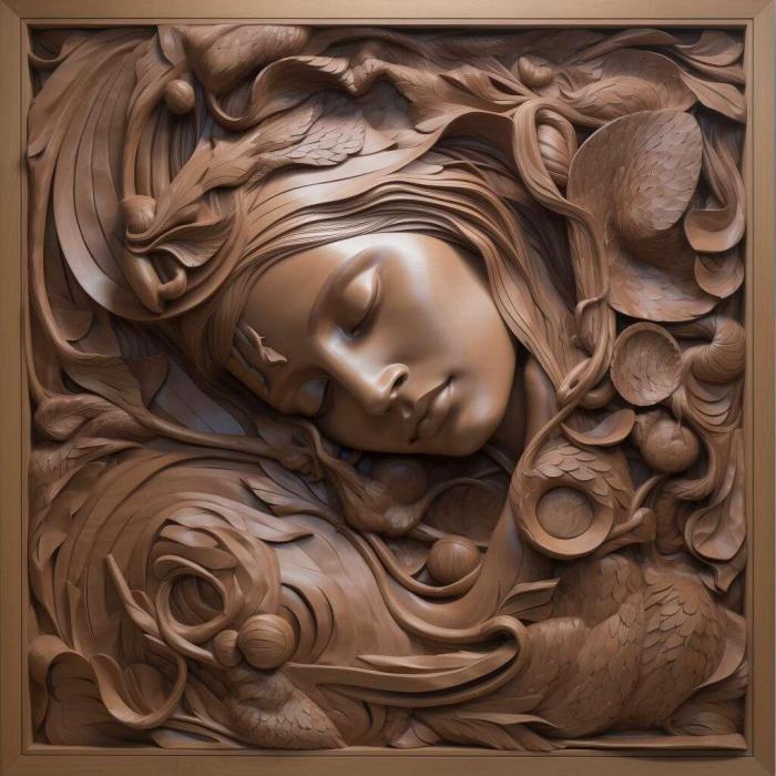 نموذج ثلاثي الأبعاد لآلة CNC 3D Art 